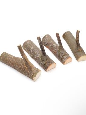 Natural Wood Branch Coat & Decor Hangers - Rustic